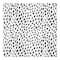 Monochromatic Spot Pattern 10" x 10" Cotton Twill Napkin